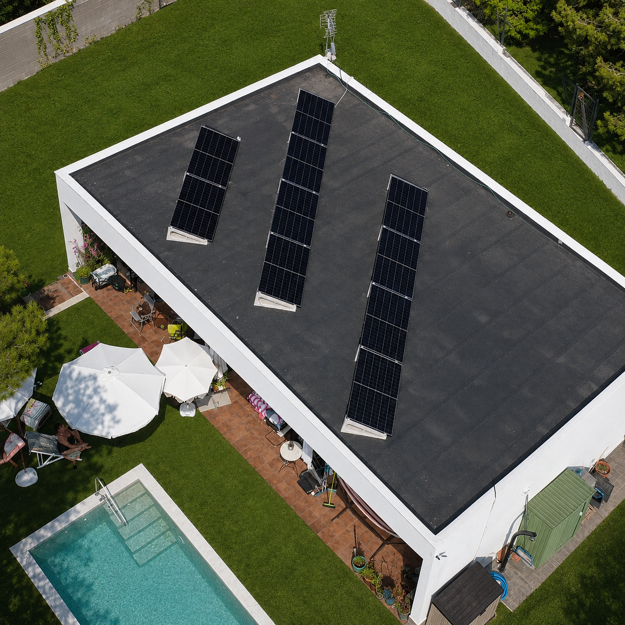 Instalación de placas solares en Calafell